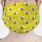Buzzing Bee Mask - Pleated (new) Front View on Girl