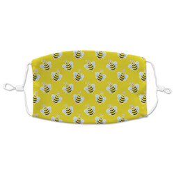 Buzzing Bee Adult Cloth Face Mask - XLarge