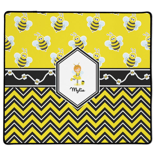 Custom Buzzing Bee XL Gaming Mouse Pad - 18" x 16" (Personalized)