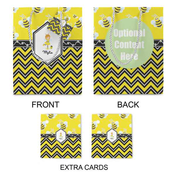 Buzzing Bee Medium Gift Bag - Approval