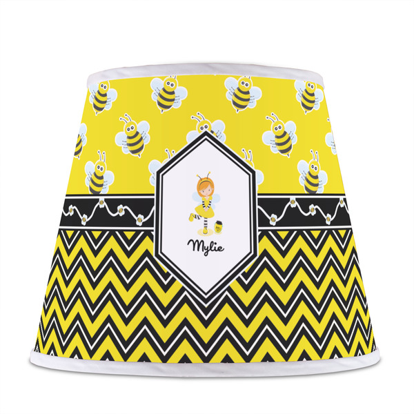 Buzzing Bee Poly Film Empire Lampshade - Front View