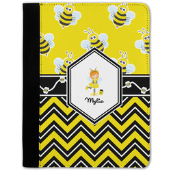 Buzzing Bee Notebook Padfolio w/ Name or Text