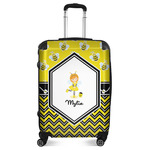 Buzzing Bee Suitcase - 24" Medium - Checked (Personalized)