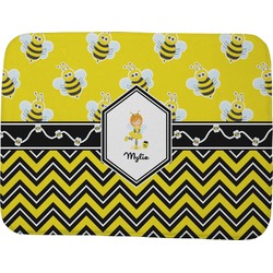 Buzzing Bee Memory Foam Bath Mat - 48"x36" (Personalized)