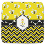 Buzzing Bee Memory Foam Bath Mat - 48"x48" (Personalized)