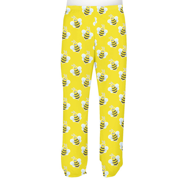Buzzing Bee Men's Pjs Back - on model
