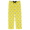 Buzzing Bee Mens Pajama Pants - Flat