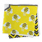 Buzzing Bee Microfiber Dish Rag - FOLDED (square)