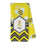 Buzzing Bee Kitchen Towel - Microfiber (Personalized)