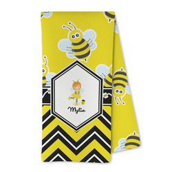 Buzzing Bee Kitchen Towel - Microfiber (Personalized)