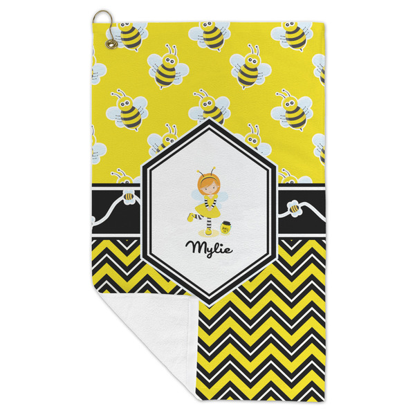 Buzzing Bee Microfiber Golf Towels - FOLD