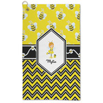 Buzzing Bee Microfiber Golf Towel (Personalized)