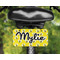 Buzzing Bee Mini License Plate on Bicycle - LIFESTYLE Two holes