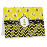 Buzzing Bee Note cards (Personalized)