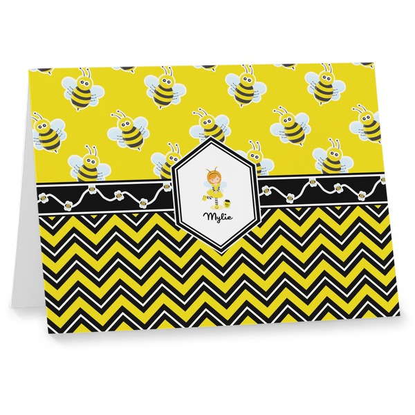 Custom Buzzing Bee Note cards (Personalized)