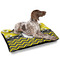 Buzzing Bee Outdoor Dog Beds - Large - IN CONTEXT