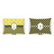 Buzzing Bee  Outdoor Rectangular Throw Pillow (Front and Back)