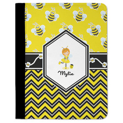 Buzzing Bee Padfolio Clipboard - Large (Personalized)