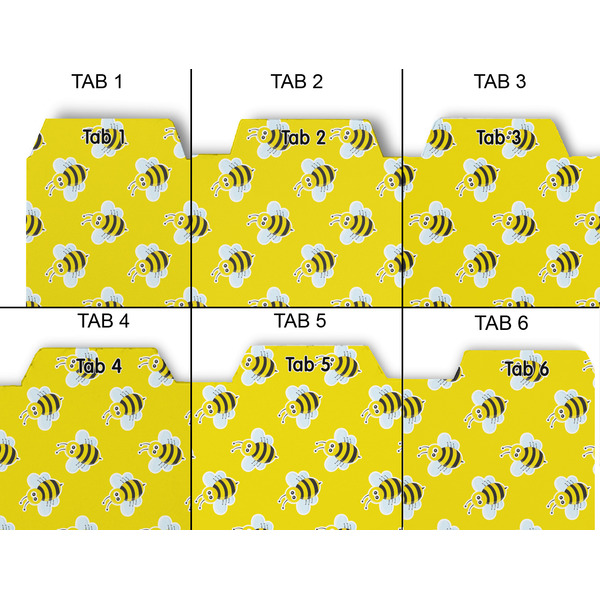 Buzzing Bee Page Dividers - Set of 6 - Approval