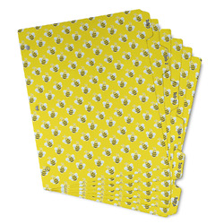 Buzzing Bee Binder Tab Divider - Set of 6 (Personalized)