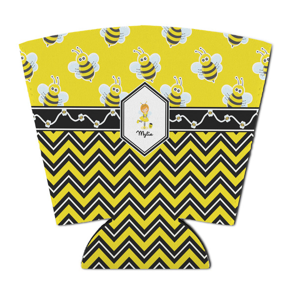 Custom Buzzing Bee Party Cup Sleeve - with Bottom (Personalized)