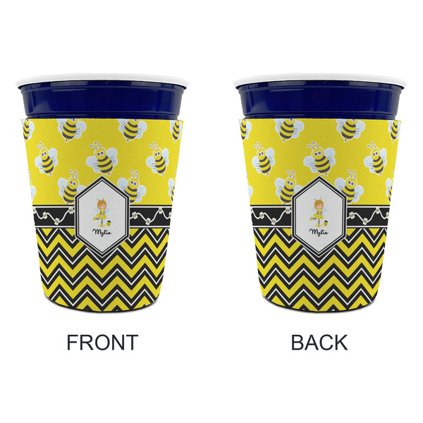 Buzzing Bee Party Cup Sleeves - without bottom - Approval