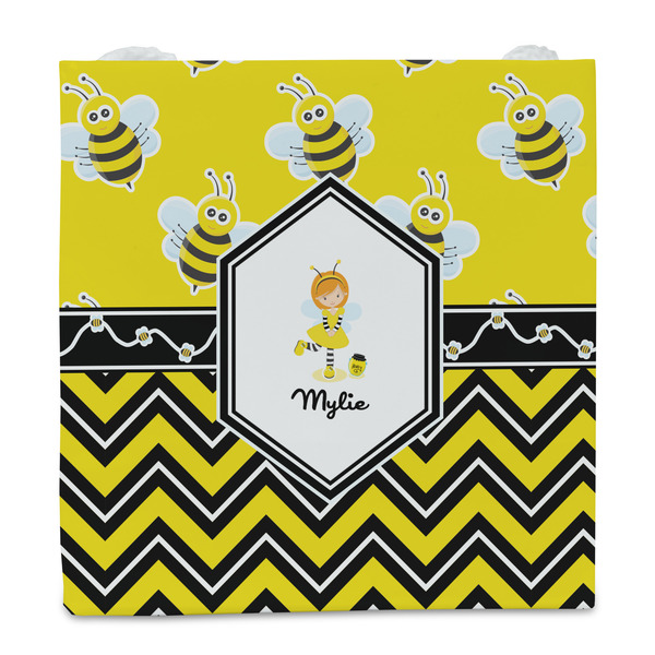 Buzzing Bee Party Favor Gift Bag - Matte - Front
