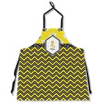 Buzzing Bee Apron Without Pockets w/ Name or Text