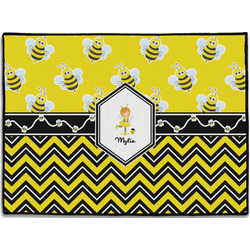 Buzzing Bee Door Mat (Personalized)