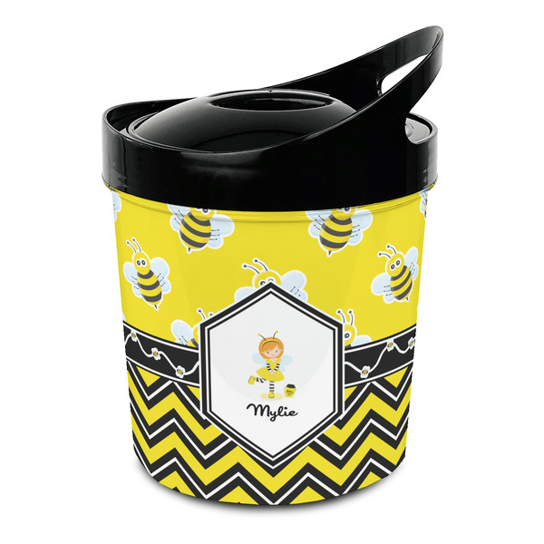 Custom Buzzing Bee Plastic Ice Bucket (Personalized)