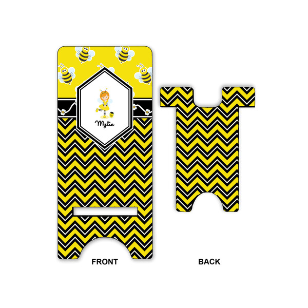 Buzzing Bee Phone Stand - Front & Back