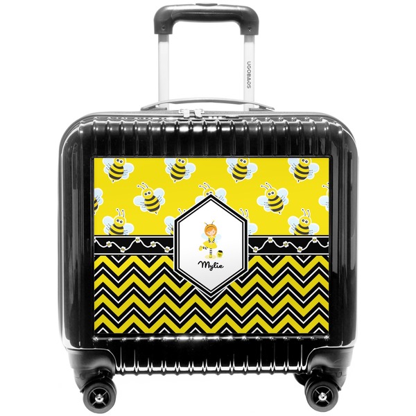 Custom Buzzing Bee Pilot / Flight Suitcase (Personalized)