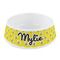 Buzzing Bee Plastic Dog Bowl - Small (Personalized)