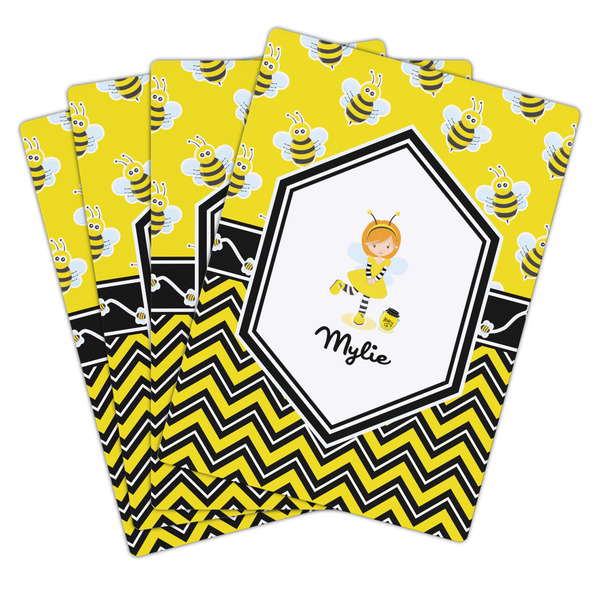 Buzzing Bee Playing Cards - Hand Back View
