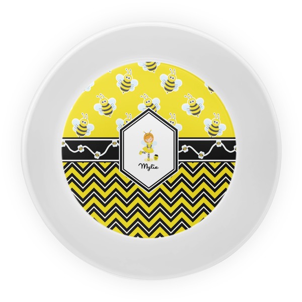 Buzzing Bee Melamine Bowl - Center