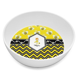 Buzzing Bee Melamine Bowl - 8 oz (Personalized)