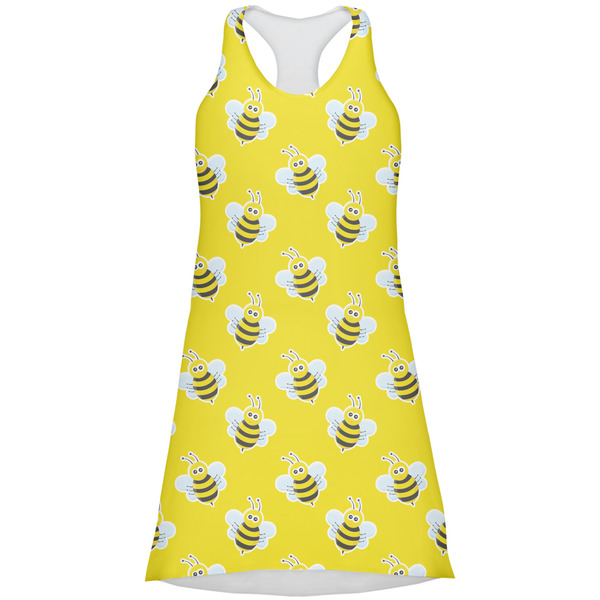 Custom Buzzing Bee Racerback Dress - Small