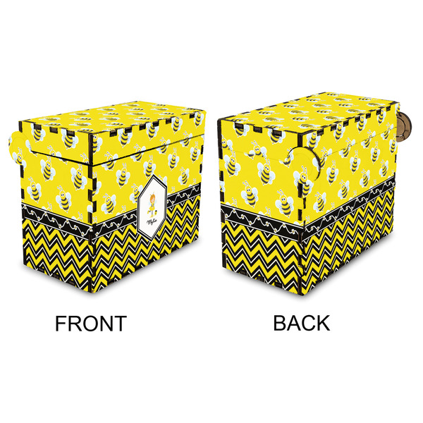 Buzzing Bee Recipe Box - Full Color - Approval