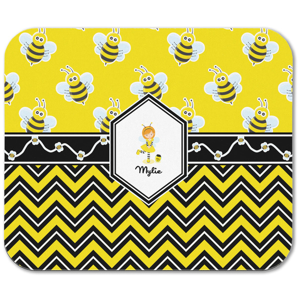 Buzzing Bee Rectangular Mouse Pad - APPROVAL