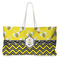 Buzzing Bee Large Tote Bag with Rope Handles (Personalized)