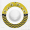 Buzzing Bee Round Linen Placemats - LIFESTYLE (single)