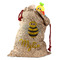 Buzzing Bee Santa Bag - Front (stuffed w toys) PARENT