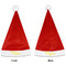 Buzzing Bee Santa Hats - Front and Back (Double Sided Print) APPROVAL