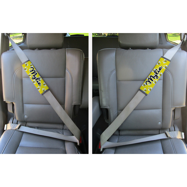 Buzzing Bee Seat Belt Covers (Set of 2 - In the Car)