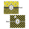 Buzzing Bee Security Blanket - Front & Back View