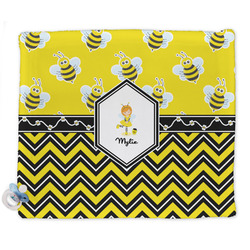Buzzing Bee Security Blankets - Double Sided (Personalized)
