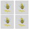 Buzzing Bee Set of 4 Sandstone Coasters - See All 4 View