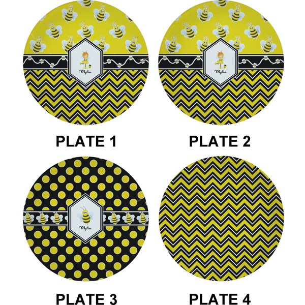 Buzzing Bee Set of Appetizer / Dessert Plates (Approval)