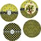 Buzzing Bee Set of Lunch / Dinner Plates