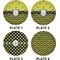 Buzzing Bee Set of Lunch / Dinner Plates (Approval)